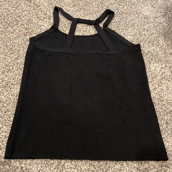 Per se EUC size large black tank top 85%, silk 15% spandex ❤️🔥 beautiful!! - Picture 4 of 5